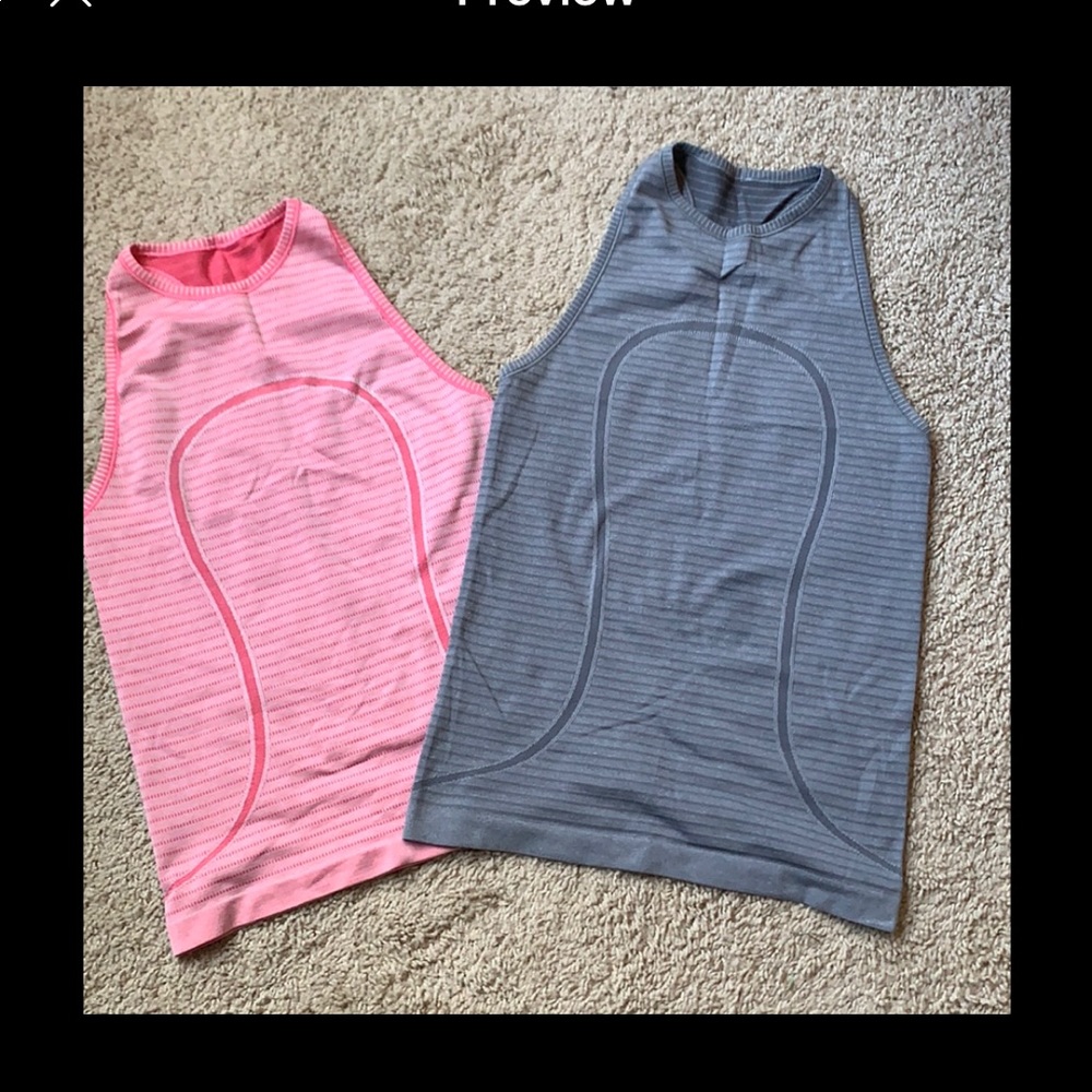 2 Lululemon tanks